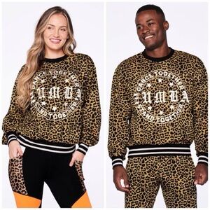 Zumba Fitness Dance Together Stand Together Crewneck Sweater